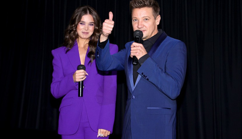 Jeremy Renner and Hailee Steinfeld