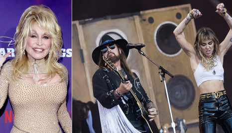 Dolly Parton, Billy Ray Cyrus, Miley Cyrus