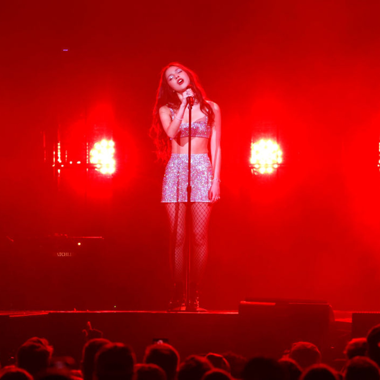 olivia rodrigo red dress concert Olivia Rodrigo Concert Outfits Red Dress