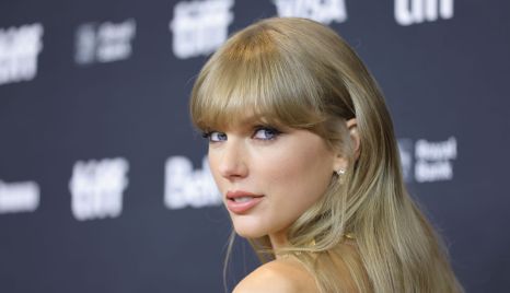 Taylor Swift attends 'In Conversation With... Taylor Swift' during the 2022 Toronto International Film Festival at TIFF Bell Lightbox on September 09, 2022 in Toronto, Ontario.
