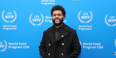 The Weeknd as WFP USA Goodwill Ambassador