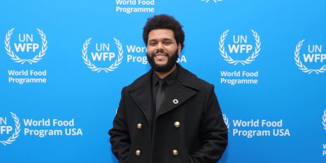 The Weeknd as WFP USA Goodwill Ambassador