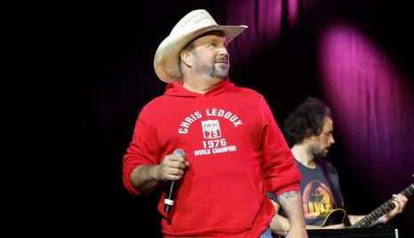 Garth Brooks performs onstage during the Big Machine Label Group Luncheon at the 2024 Country Radio Seminar