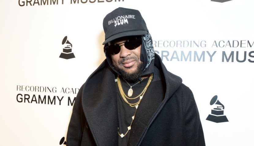 The-Dream attends the music from "The Color Purple"and Ava DuVernay's "Origin" Panel at GRAMMY Museum L.A.
