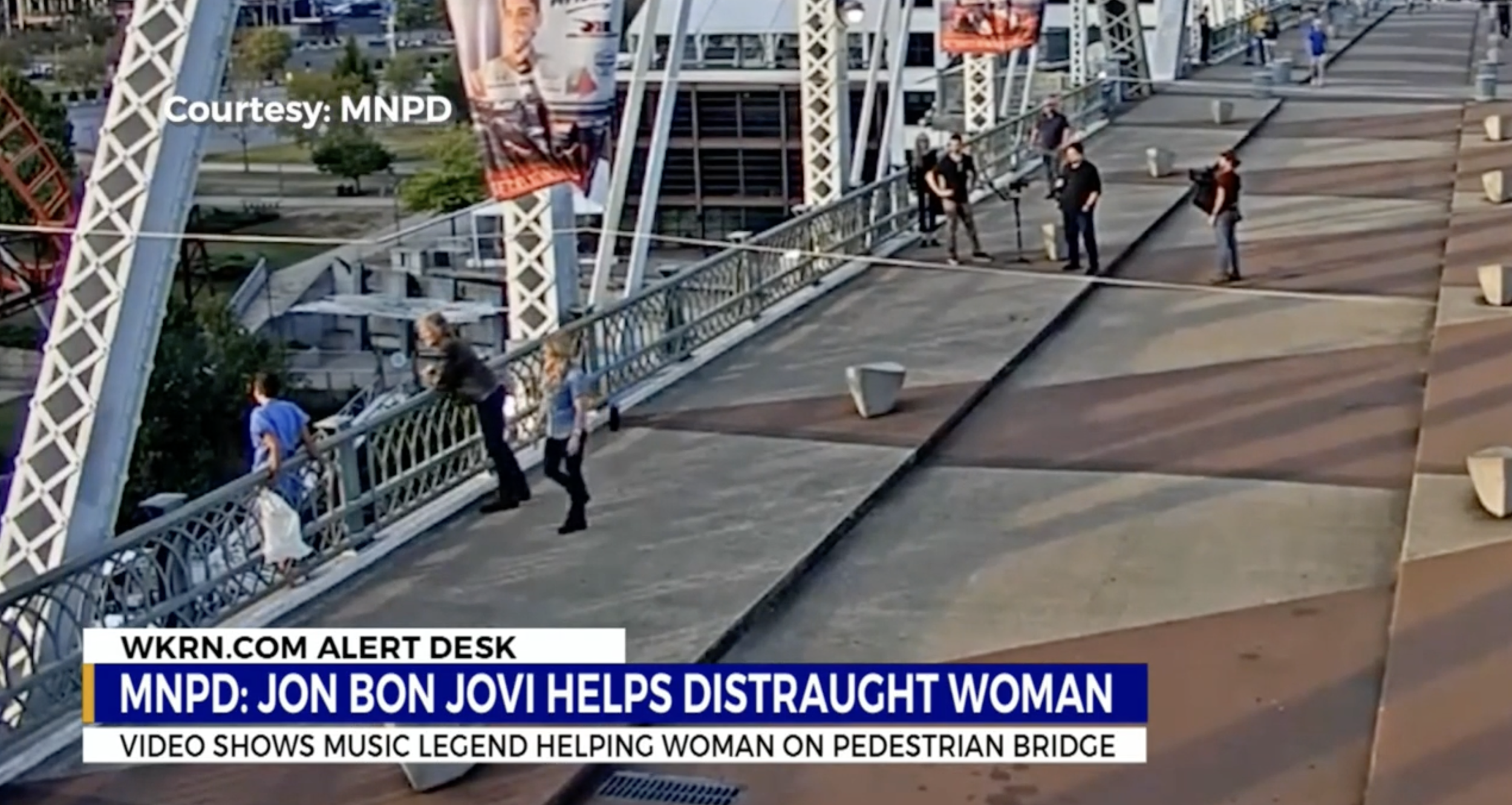 Jon Bon Jovi saves ‘distressed’ woman who threatened to jump off Nashville bridge