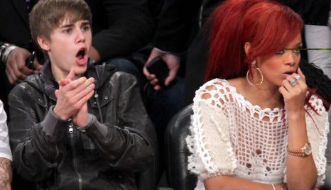 Rihanna and Justin Bieber