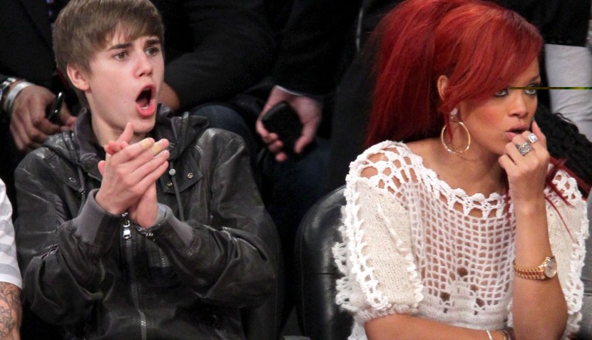 Rihanna and Justin Bieber