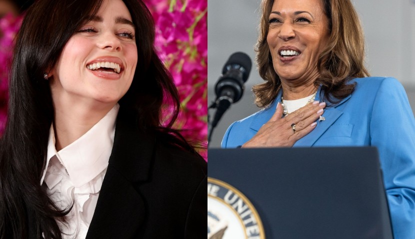 Billie Eilish, Kamala Harris