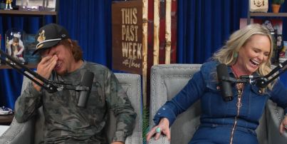 Theo Von, Miranda Lambert in 'This Past Weekend' podcast