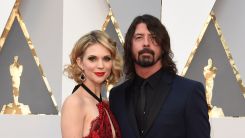 Dave Grohl and his wife Jordyn Blum