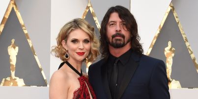 Dave Grohl and his wife Jordyn Blum