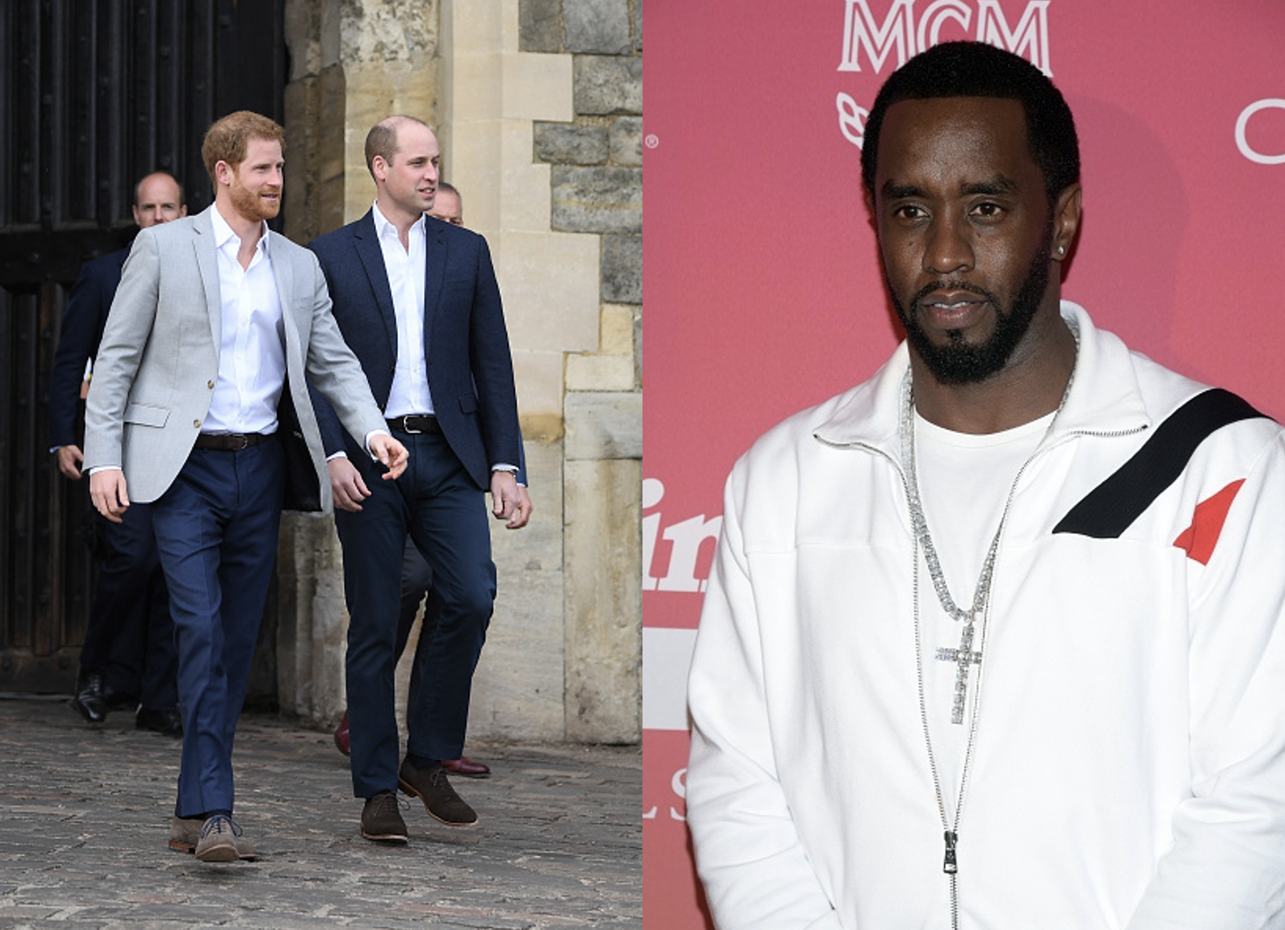 Diddy allegedly considers himself ‘King’, wants Princes William and Harry in his entourage