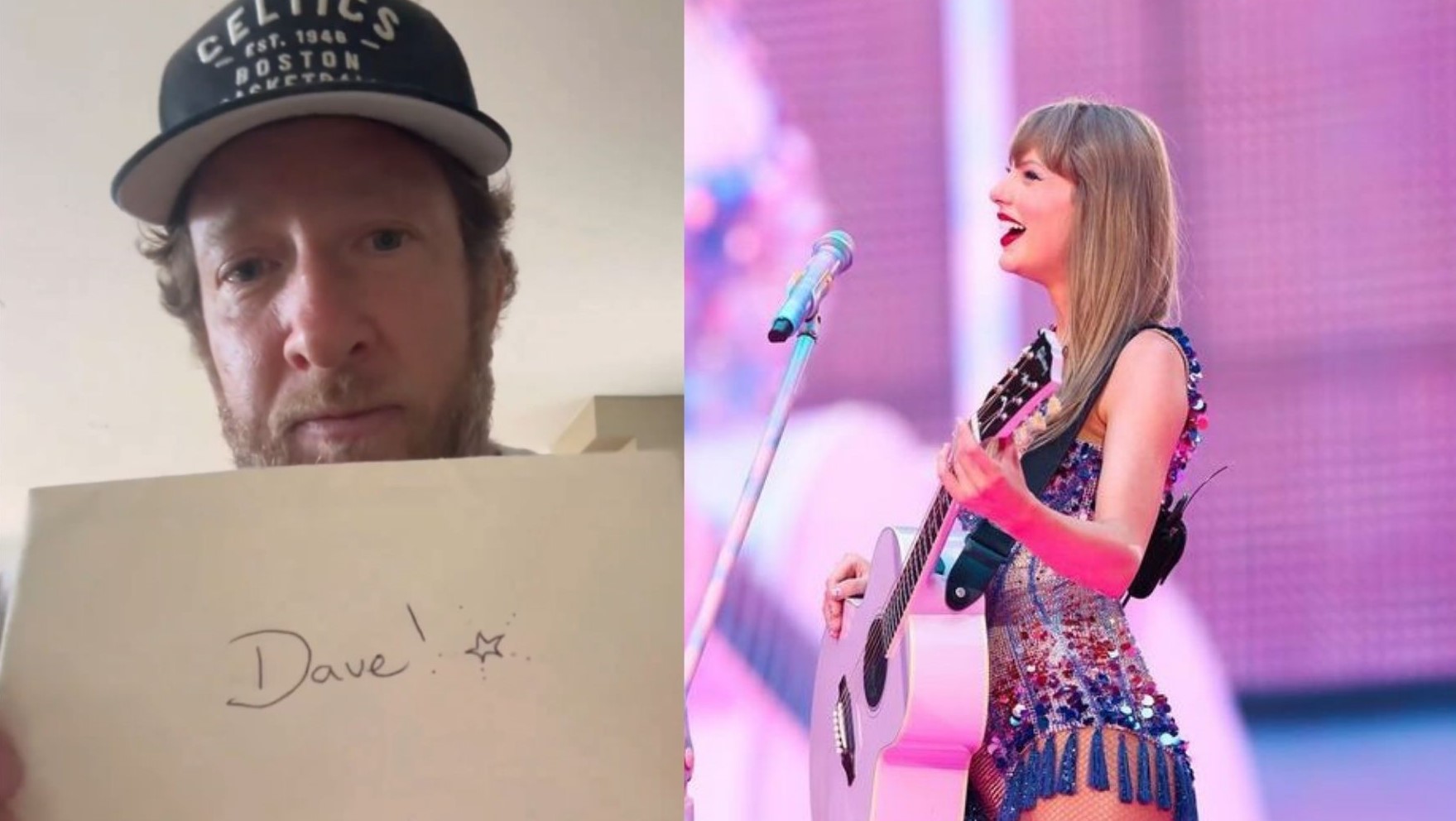 Dave Portnoy Flexes Handwritten Letter From Taylor Swift After Getting Hate From Swifties