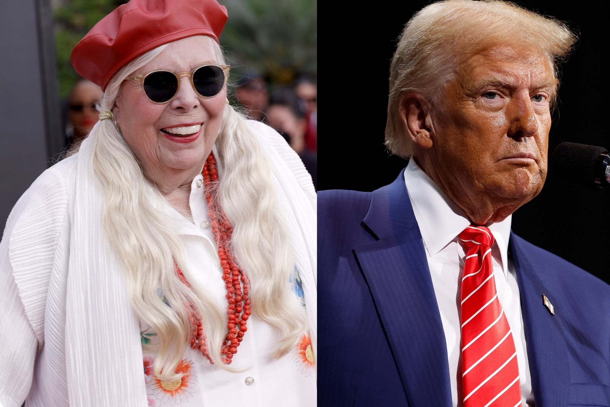 Joni Mitchell launches brutal attack on Donald Trump: ‘F**k Donald Trump’