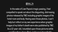 Toni Cornell Liam Payne statement