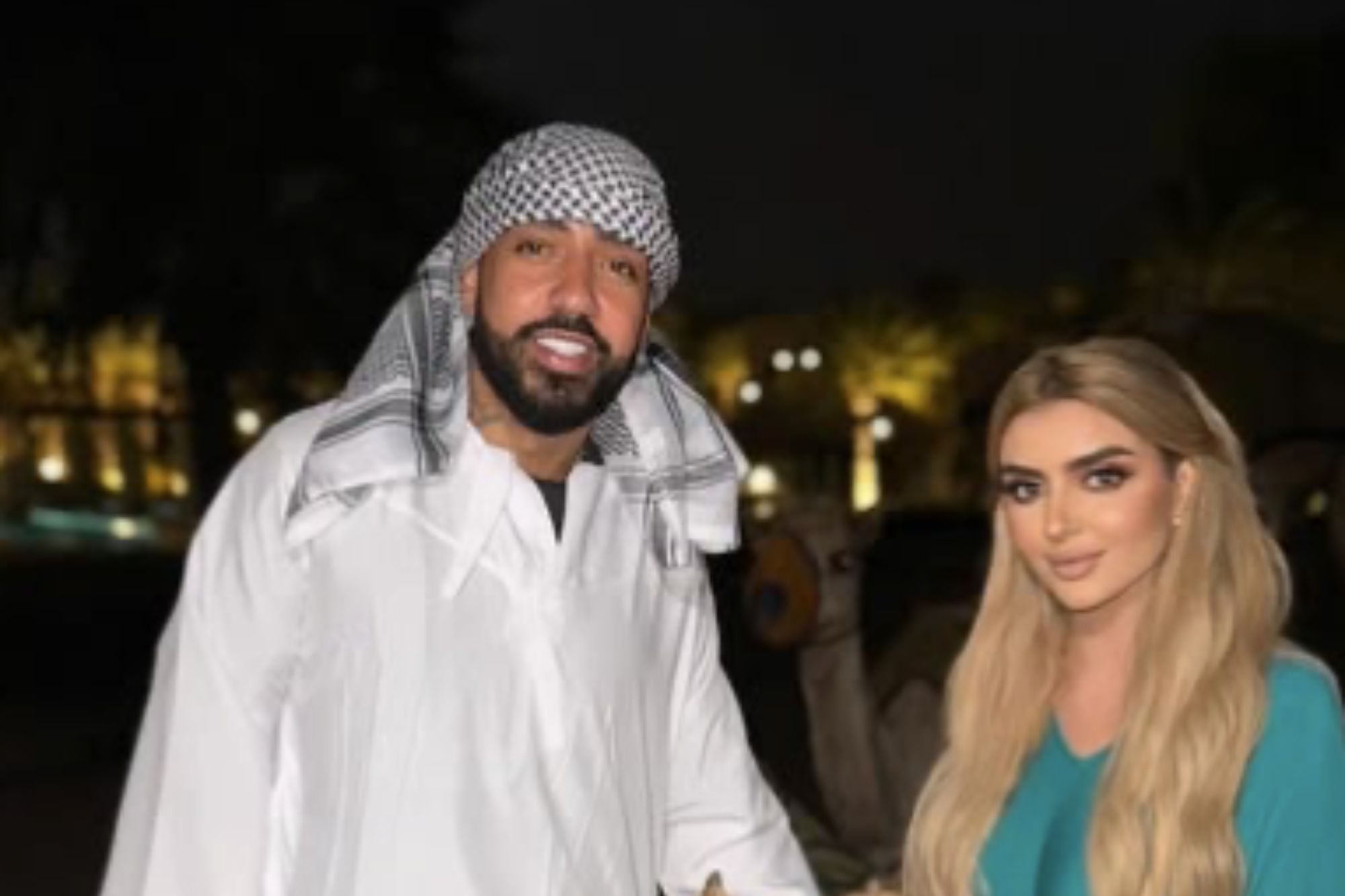 French Montana party with Princess Sheikha Mahra, famous for divorcing her husband on Instagram