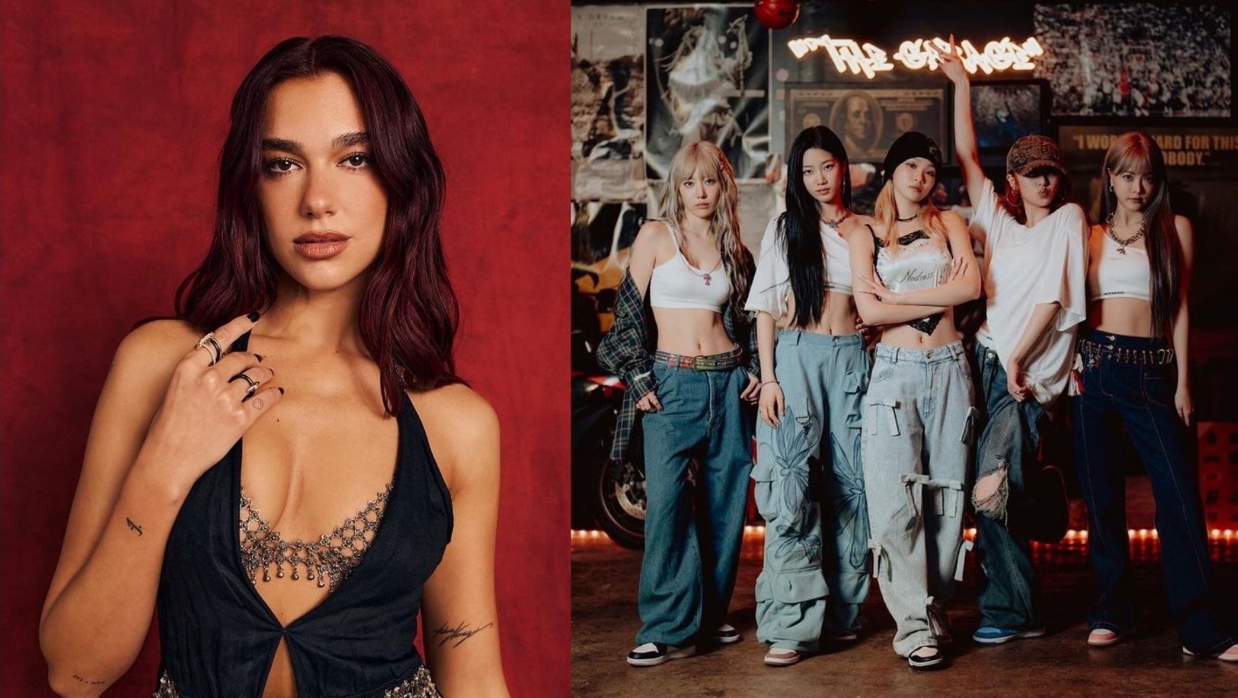 Dua Lipa Says She Wants to Collaborate With LE SSERAFIM: 'It Would Be Very Fun'