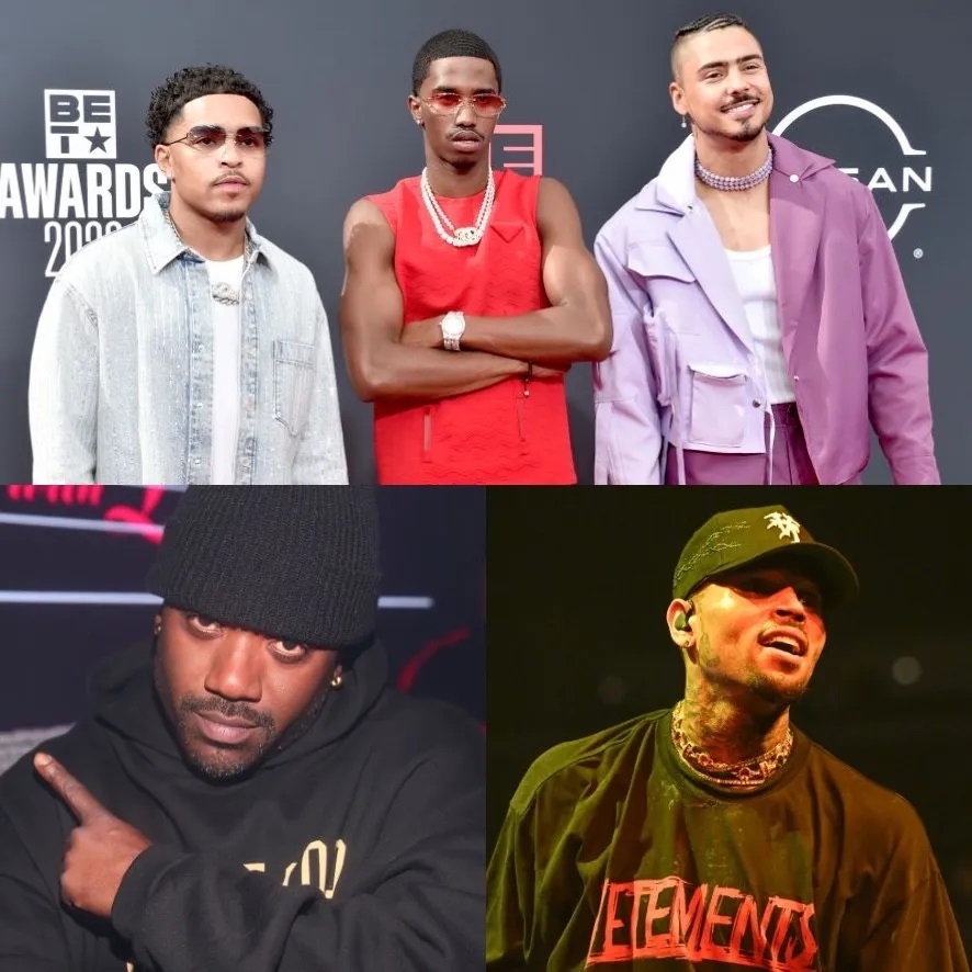 Diddy’s Sons Get Ready to Fight Ray J at LA Halloween Party, Chris Brown Stops Changing: Report