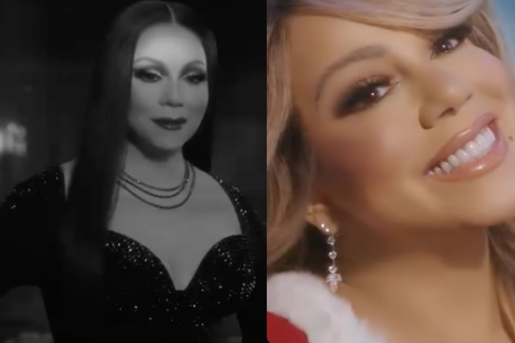 Mariah Carey Declares 'It's Time' to Launch the Christmas Season in New Addams Family-Themed Video