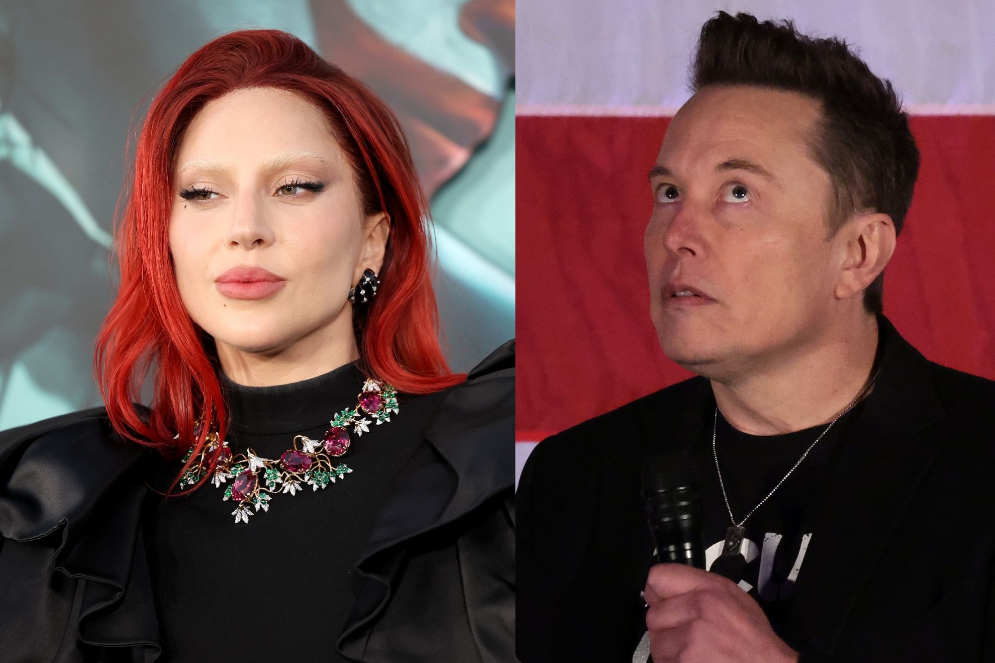 Elon Musk reacted to Lady Gaga’s appearance at the Kamala Harris rally with just one word