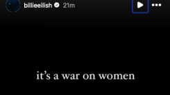 Billie Eilish, Donald Trump