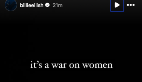 Billie Eilish, Donald Trump