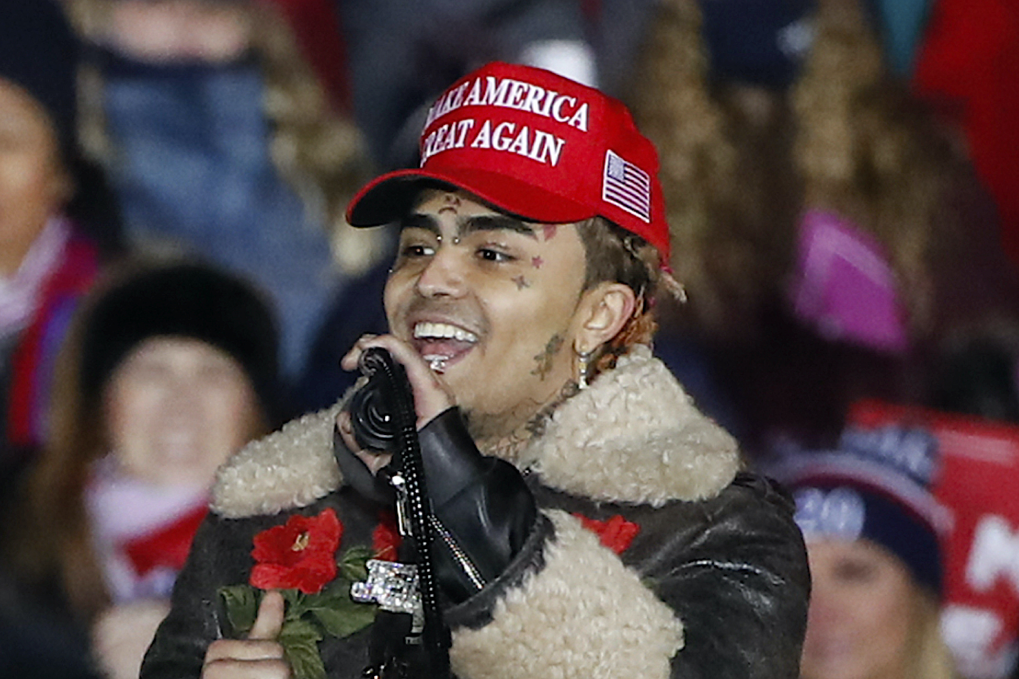 Lil Pump calls out Eminem, Taylor Swift after Trump’s election victory: ‘F**k You Losers’