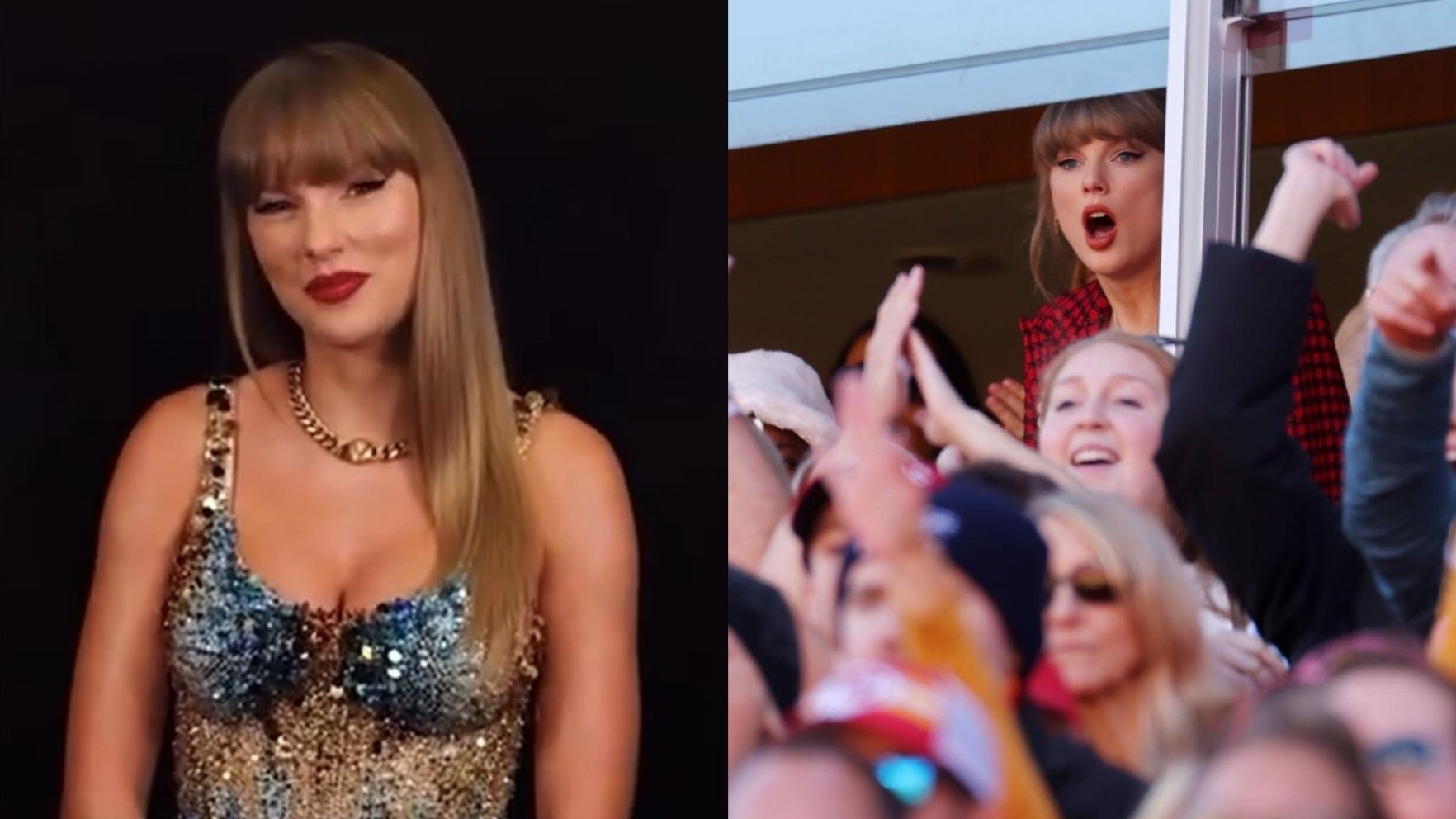 Taylor Swift misses MTV EMAs despite winning 4 awards but still shows support for Travis Kelce at Chiefs Game