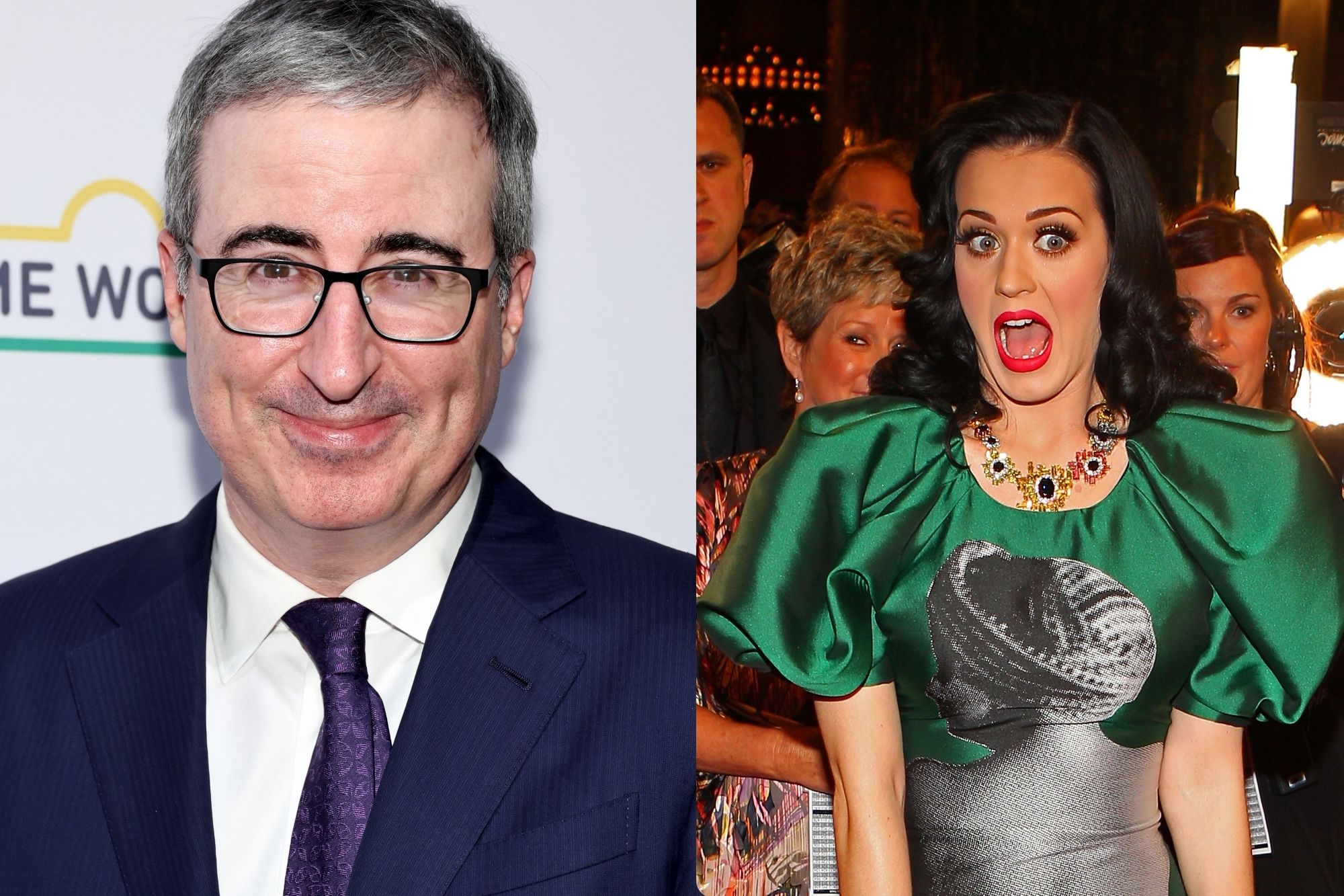 John Oliver quipped that Katy Perry’s poor Whitney Houston tribute cost Kamala Harris the election