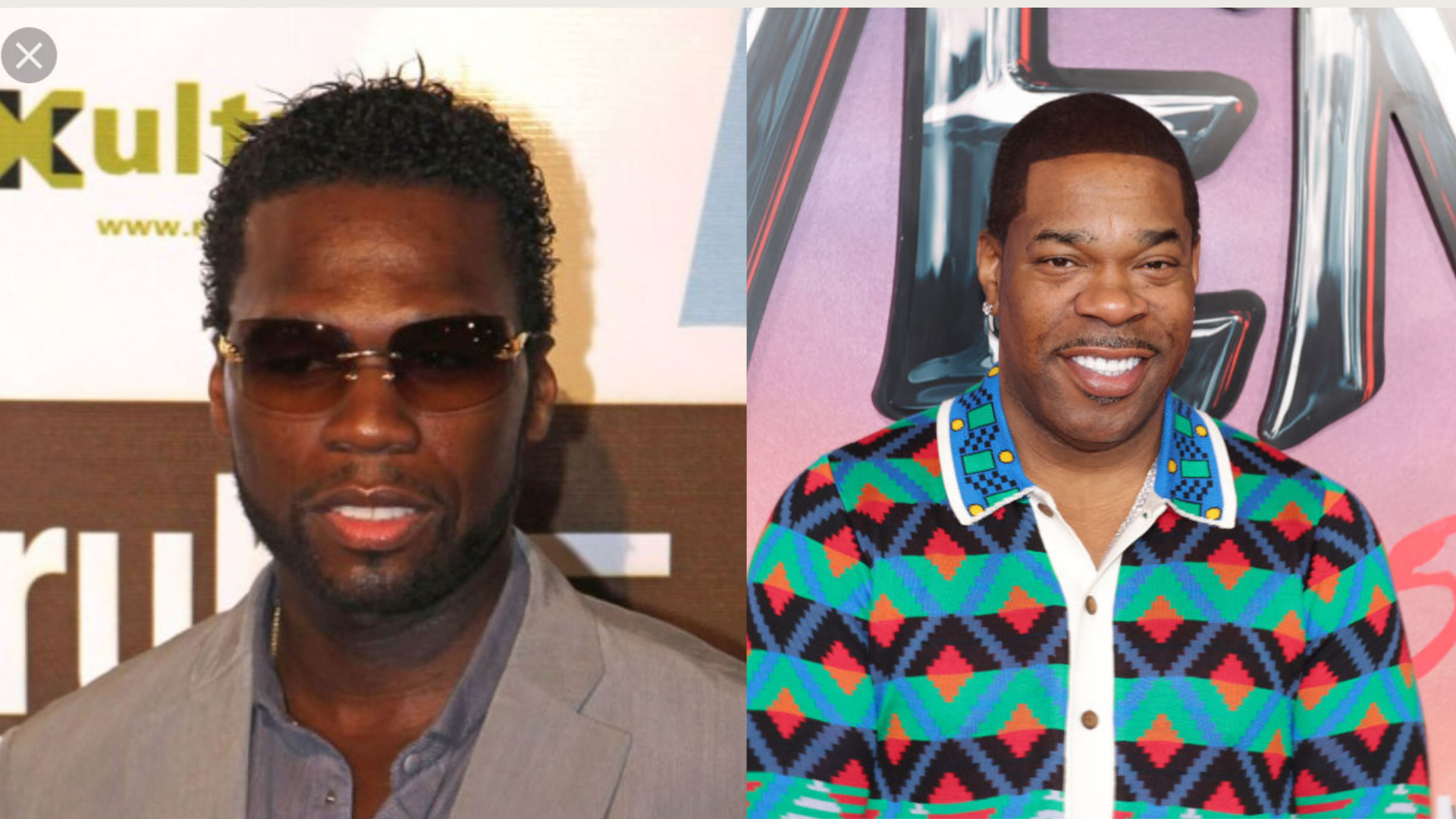 Who wears it worse? 50 Cent and Busta Rhymes challenge each other over bad hairstyles on Instagram