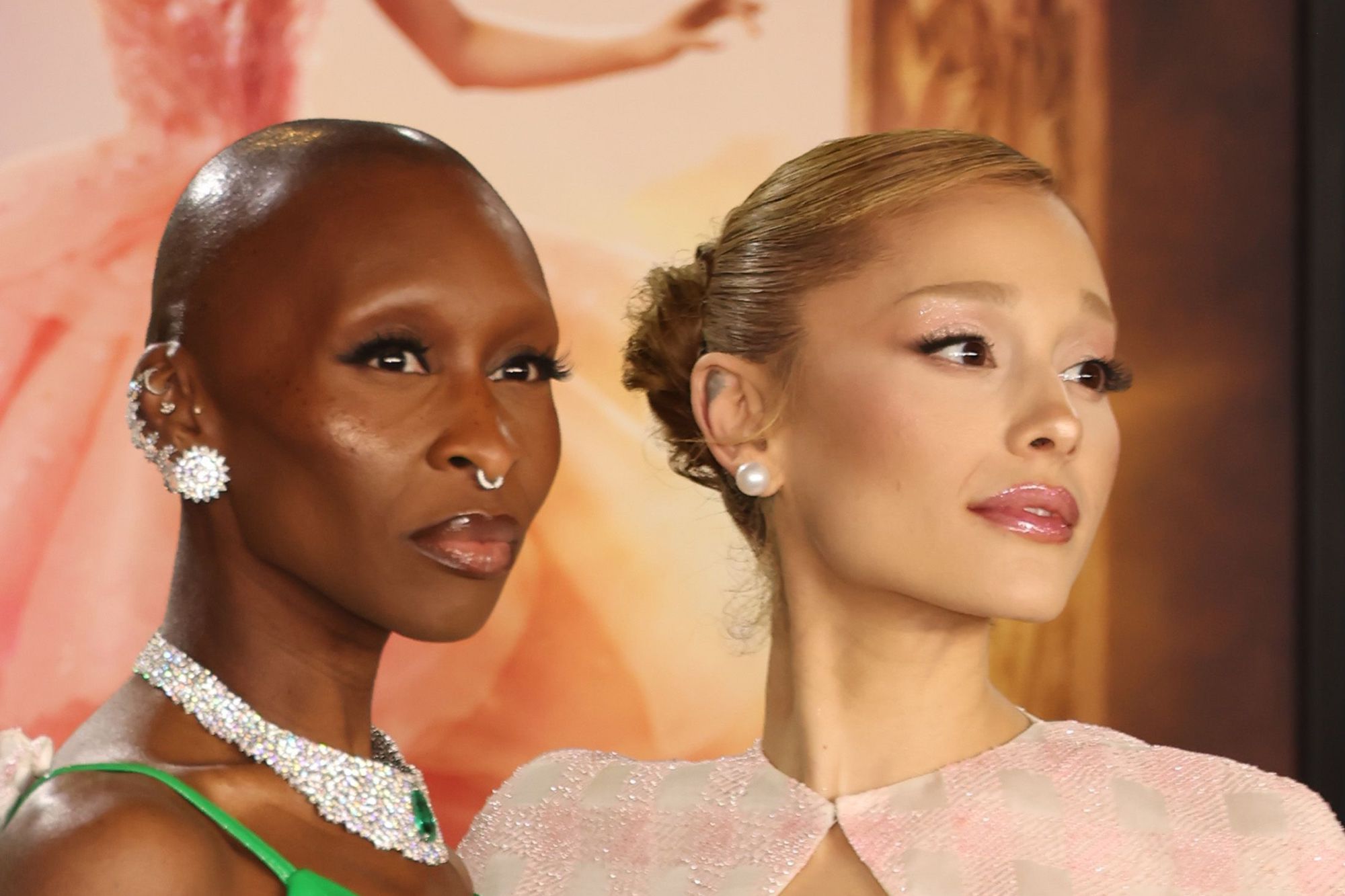 Ariana Grande and Cynthia Erivo cry throughout ‘Wicked’ press conference