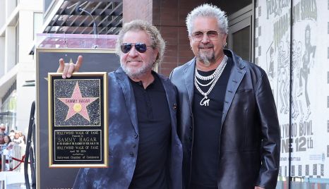 Sammy Hagar and Guy Fieri