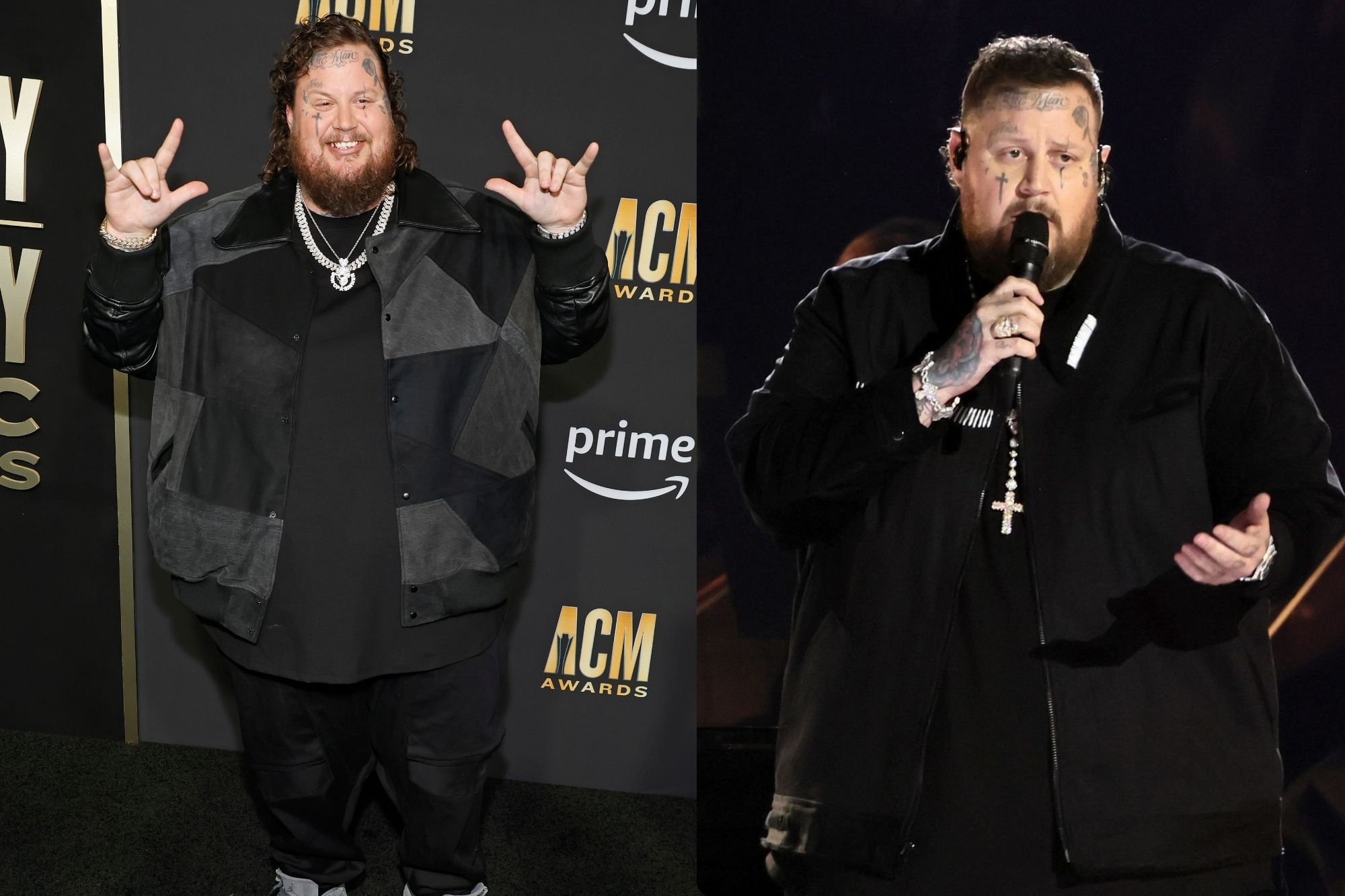 Jelly Roll Debuts His Massive 110-LB Weight Loss At 2024 CMA Awards