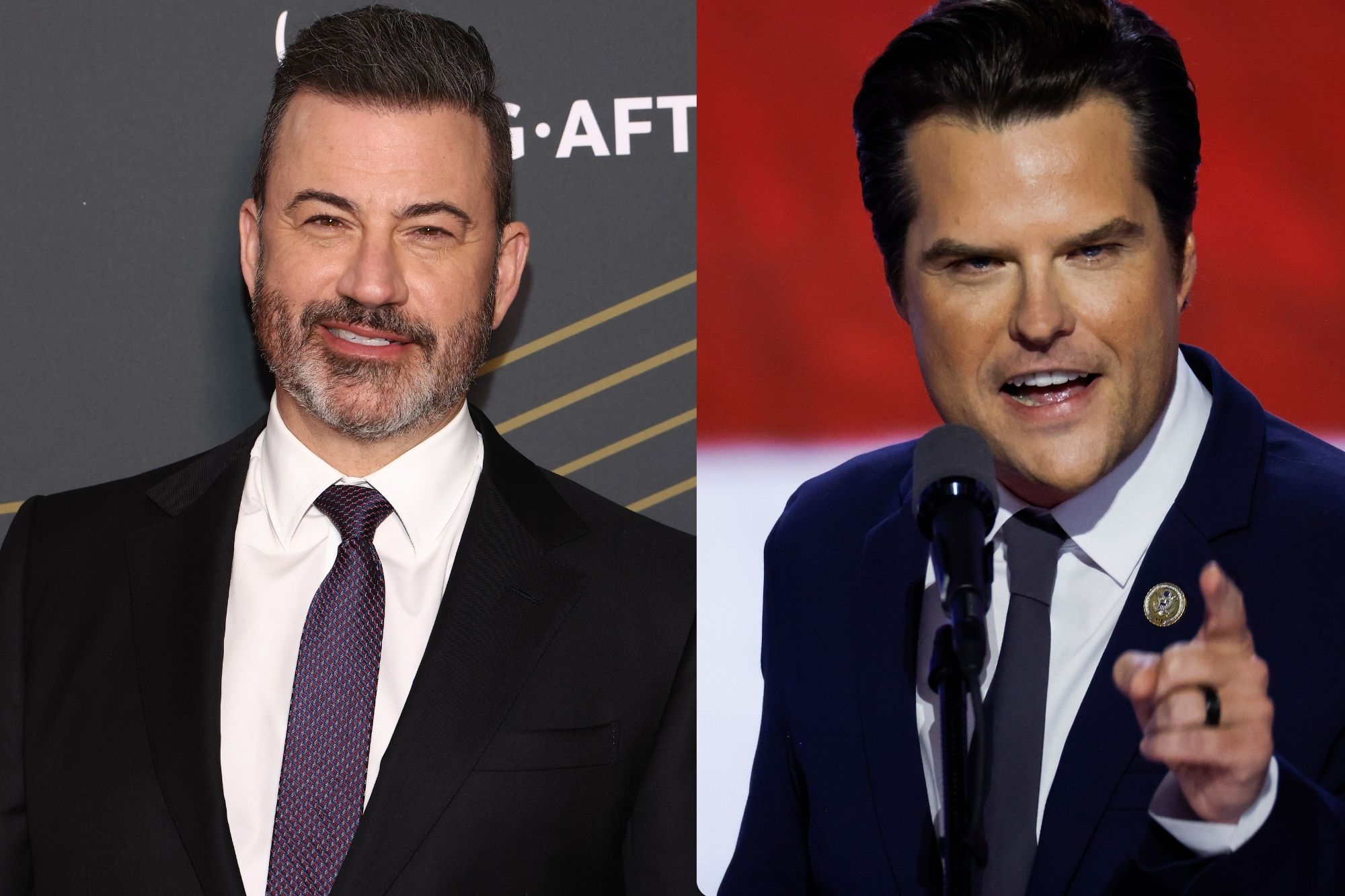 Jimmy Kimmel Called Matt Gaetz the 'Caucasian Diddy'