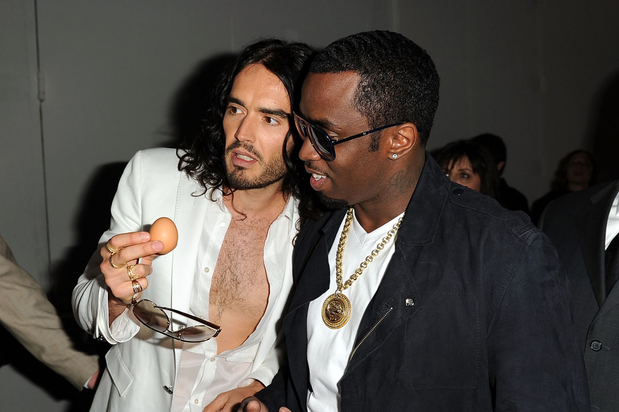 Russell Brand Reveals Why He Attended Diddy’s ‘Freak Off’ Party While Still Married to Katy Perry