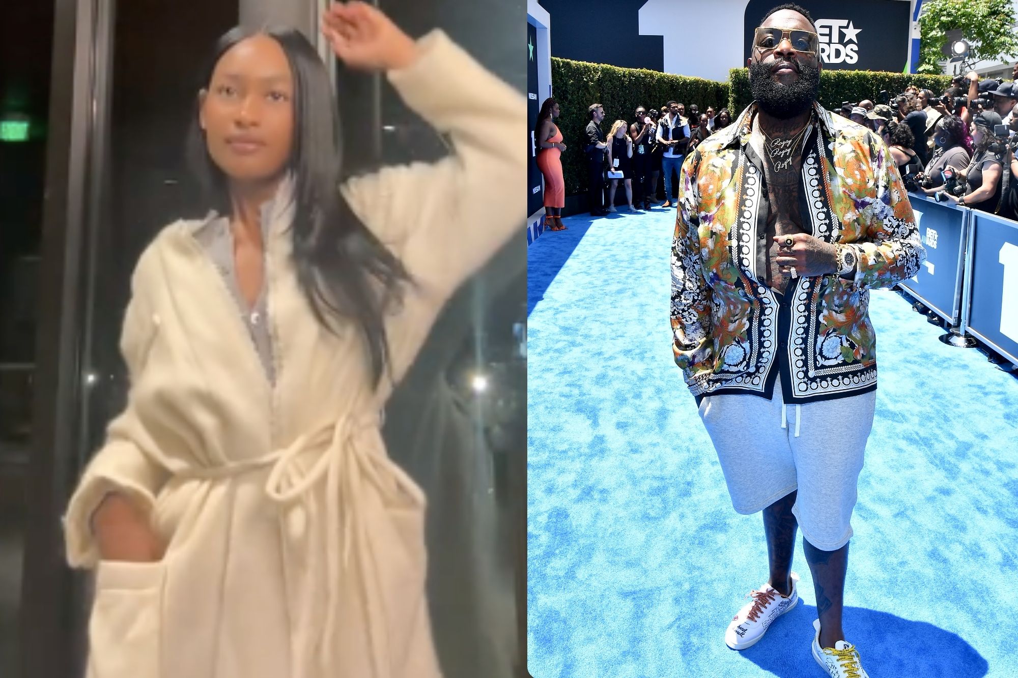 Rick Ross’s 27-year-old girlfriend revealed that she dumped him on TikTok while she was dancing