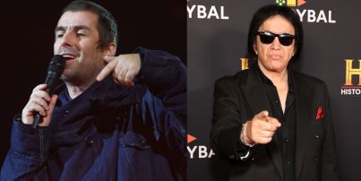 Gene Simmons, Liam Gallagher