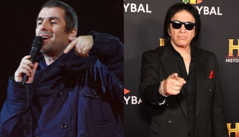 Gene Simmons, Liam Gallagher