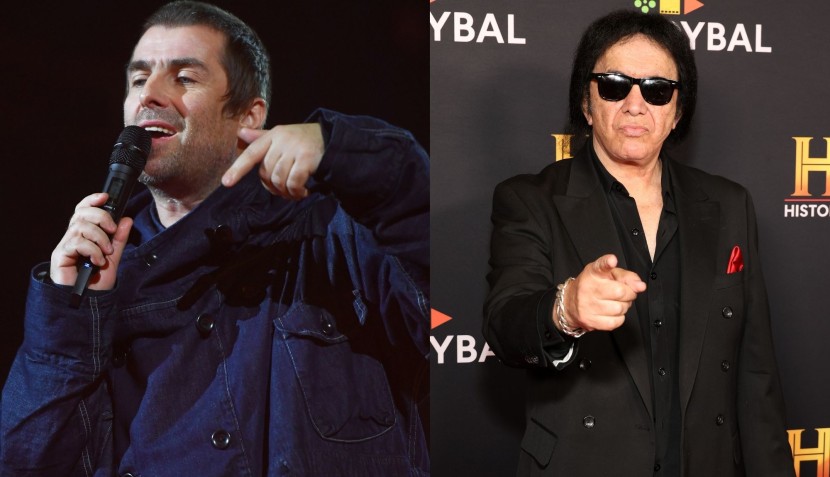 Gene Simmons, Liam Gallagher