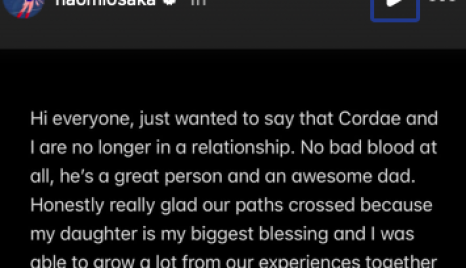 Naomi Osaka and Cordae