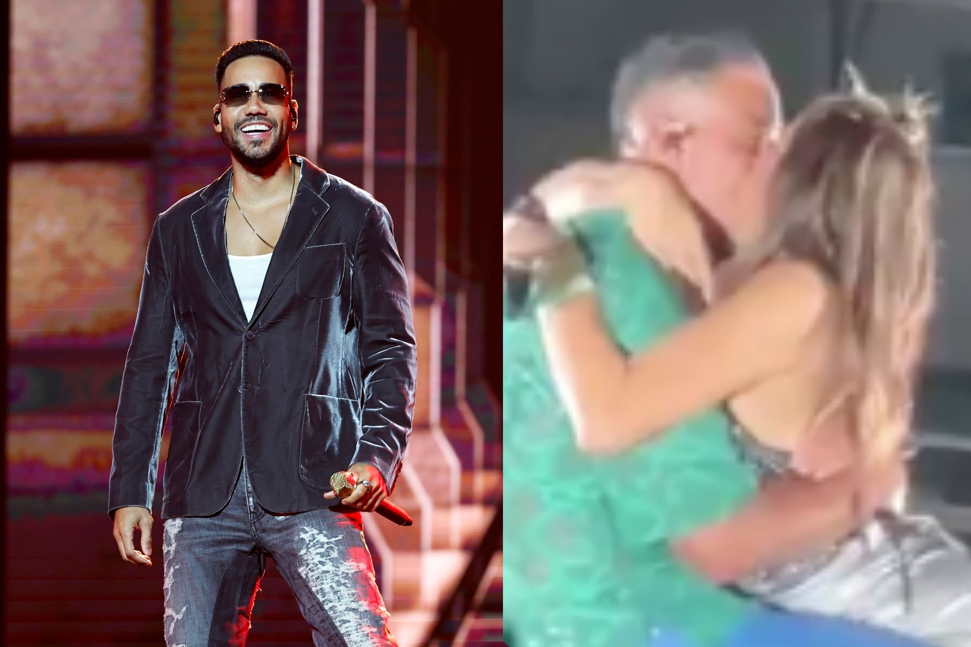 The influencer’s husband wants a divorce after she jumped on stage to kiss Romeo Santos on the lips