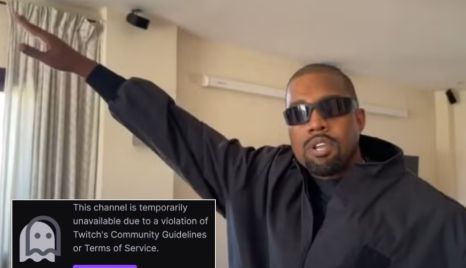 kanye west twitch