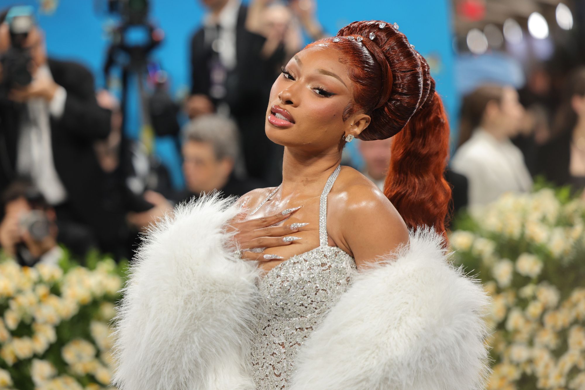 Megan Thee Stallion Denies Rumor She is Banned from Met Gala Over Phone Use: 'Not True'