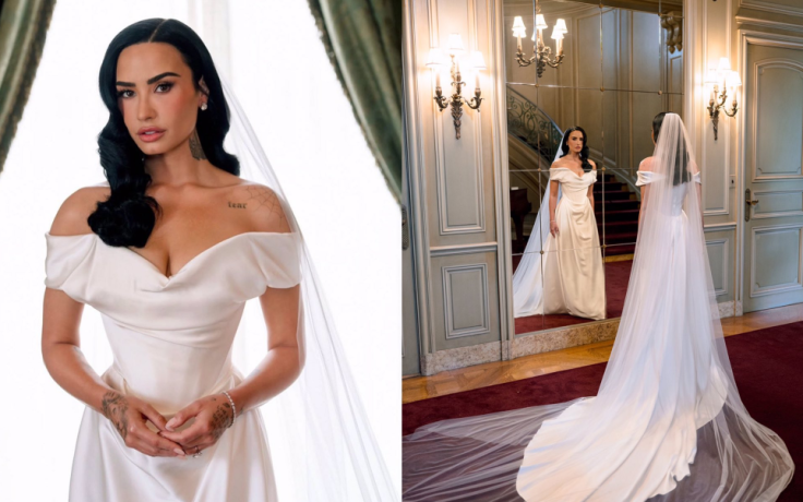 Demi Lovato Marries Songwriter Jordan ‘Jutes’ Lutes in Stunning Memorial