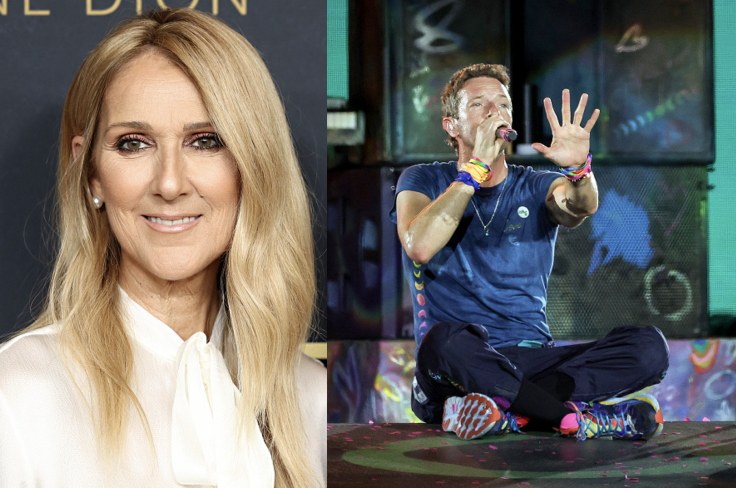 Celine Dion, Coldplay's Chris Martin
