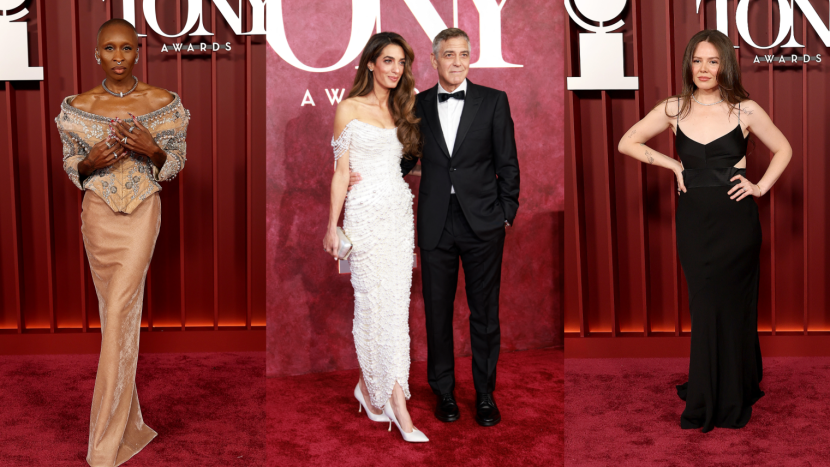 Tonys 2025 Red Carpet: Cynthia Erivo, Amal George Clooney, Joy Huerta
