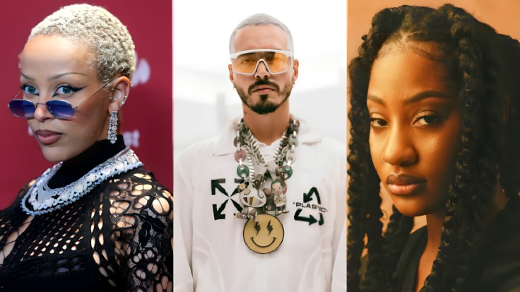 JBalvin, DojaCat, and Tems halftime at the 2026 FIFA World Cup.