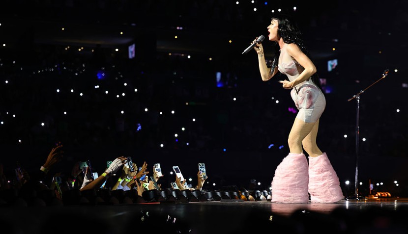 Katy Perry Reacts in Real Time to Stage Intruder During