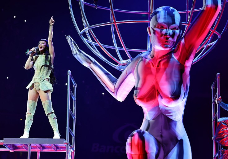 Katy Perry Saved by Crew After Near-Fall in Suspended Concert