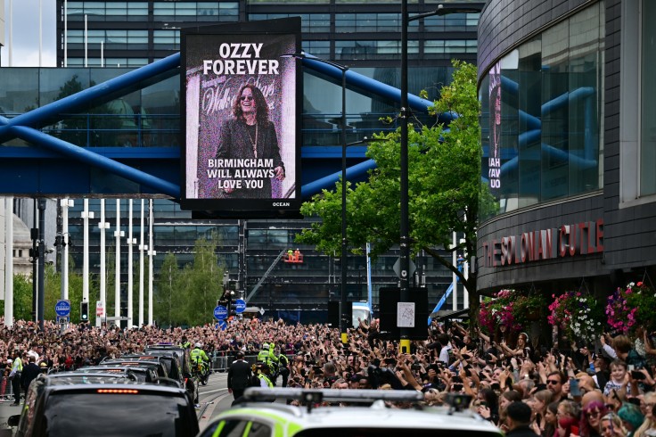 Ozzy Osbourne funeral in Birmingham, devastated Sharon and family